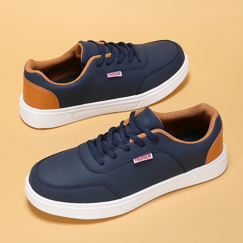 Leichte Flache Herren Sneaker Herbst Lässige Sportschuhe für Herren Schnürschuhe Skate Schuhe Größe 39-45 Tenis Masculino Esportivo