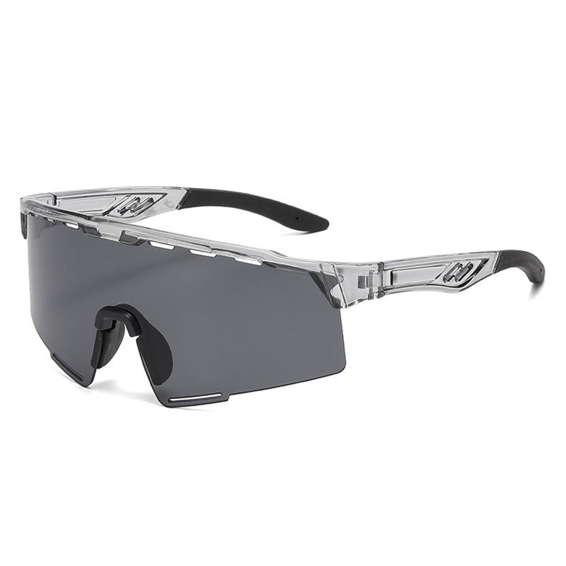 Outdoor Riding Sunglasses One Piece, Windproof And Anti-Dazzling Sunglasses, Colorful Ultra-Light Sports Glasses