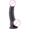 Silicone Soft Manual Simulation Penis with Suction Cup for Male and Female Masturbation Flirting Device