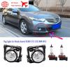 Fog Light LED for ACCORD EURO CU1 CU2 2009-2012 for Acura TSX Headlight Fog Lamp Cover Grill Bezel for Spirior Accessorie
