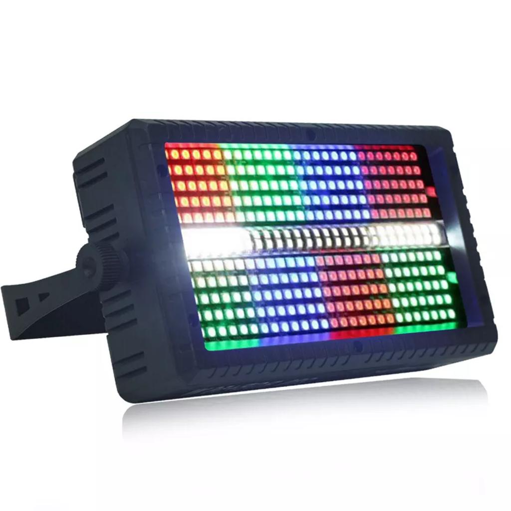 Light4Me Auri Strobe Stroboskop Blinder Oświetlacz Efekt Świetlny 24X1W Cw/A + 240X0,2W Rgb Led