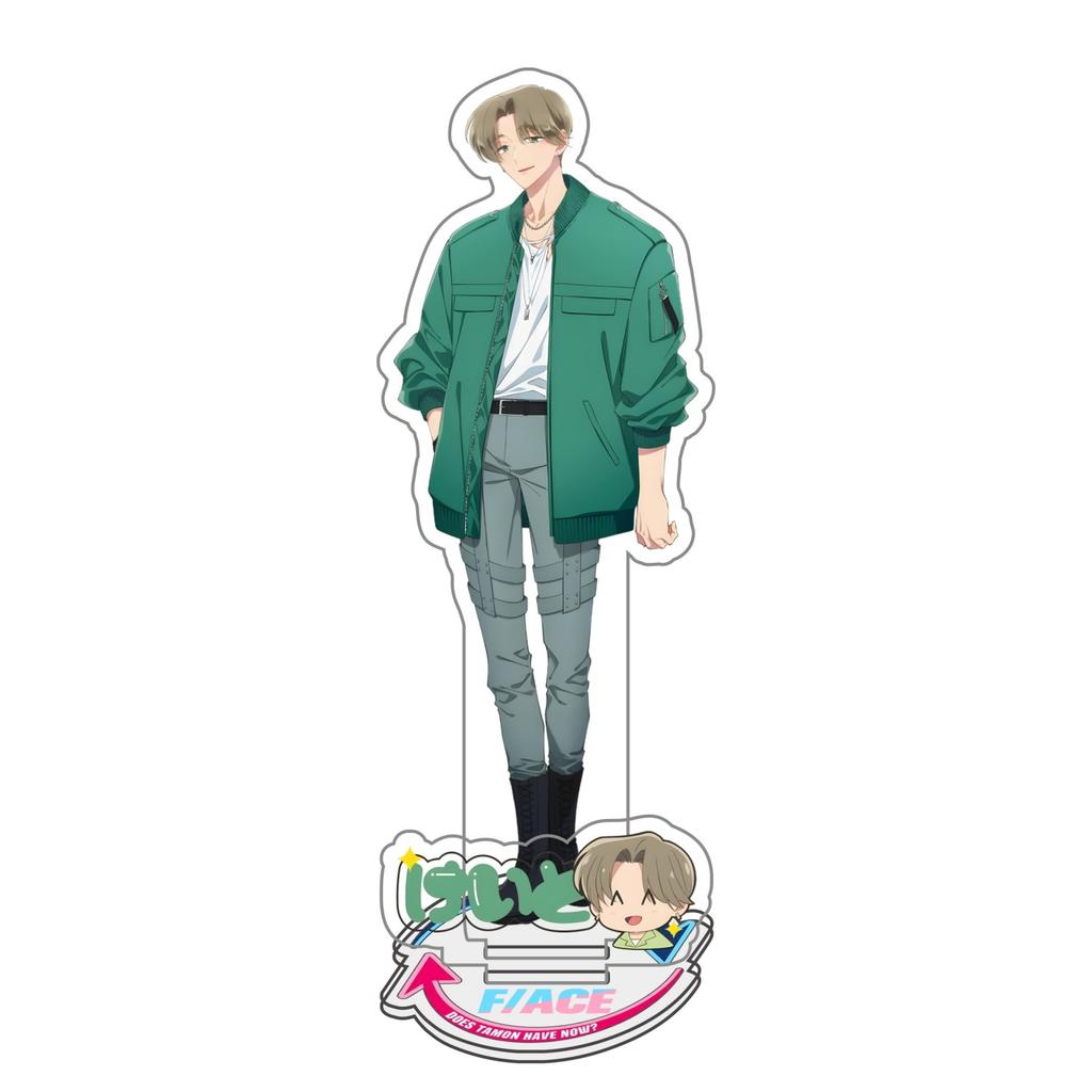 Which face does Tamon have now? F/ACE Tamon Fukuhara Acrylic Stand 15cm Anime Figurine Christmas Desk Decor Gift for Fans