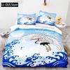 Bettwäsche Set Einzelbett Twin Full Queen King Size Japanischer Stil Bettwäsche Set Erwachsener Kinder Schlafzimmer Bettbezug Sets 3D Anime 011