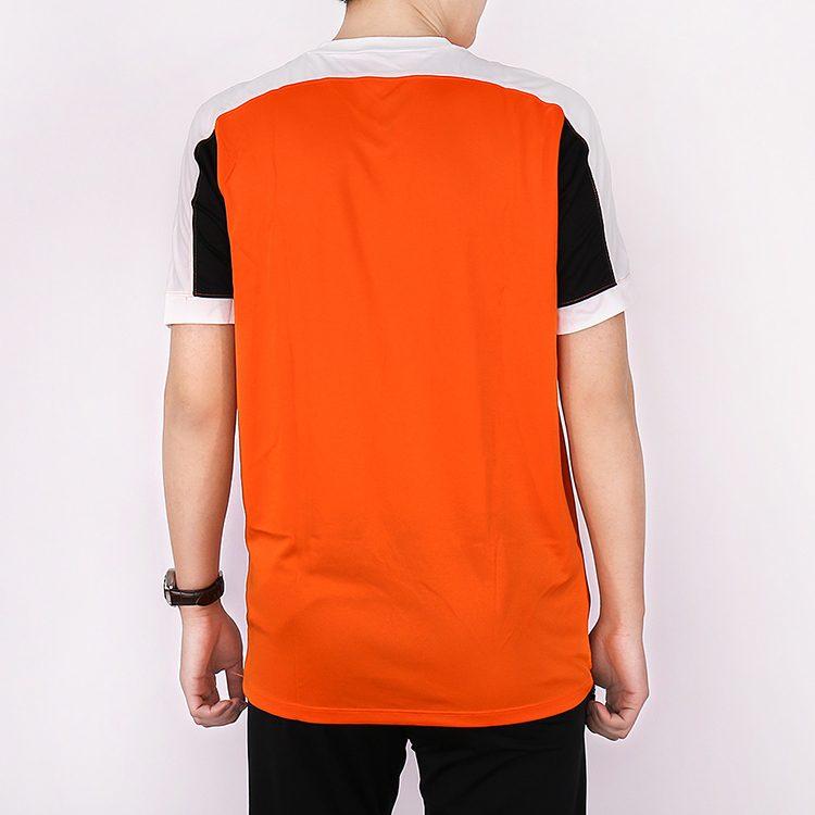 Nike Soccer Jerseys Men's Orange Red Moderate Straight Fit 725892-815