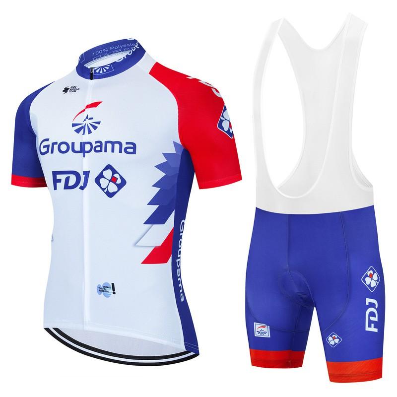 Unisex Cycling Jersey Shorts Set Quick-Dry Mountain Road Bike Apparel Breathable Performance Wear