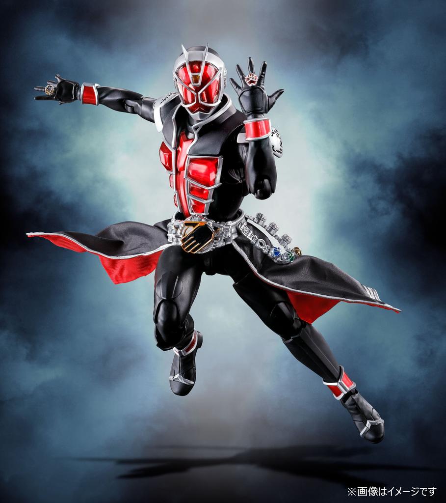 TAMASHII NATIONS Kamen Rider Wizard Flame Style Carving 145mm Painted Movable Figure S.H.Figuarts (True Method) Approx. ABS&PVC