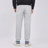 Li Ning Badminton Series Solid Color Ribbed Cuff Fleece Knit Sports Long Pants Men Bottoms Light-Gray AKLTC87-2