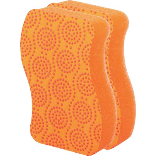 3M Scotch-Brite Scrub Dot Cleaning Sponge, 2-Pack (Orange) 7010678305