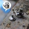 1Pc Dollhouse Miniature Alloy Mini Old Kettle Kitchen 1:12 1:6 Kids Toy Gift