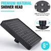 Easy Install Water Saving Rain Shower Head High Flow High Pressure Shower Head Square Adjustable Bathroom Shower Head Bathroom