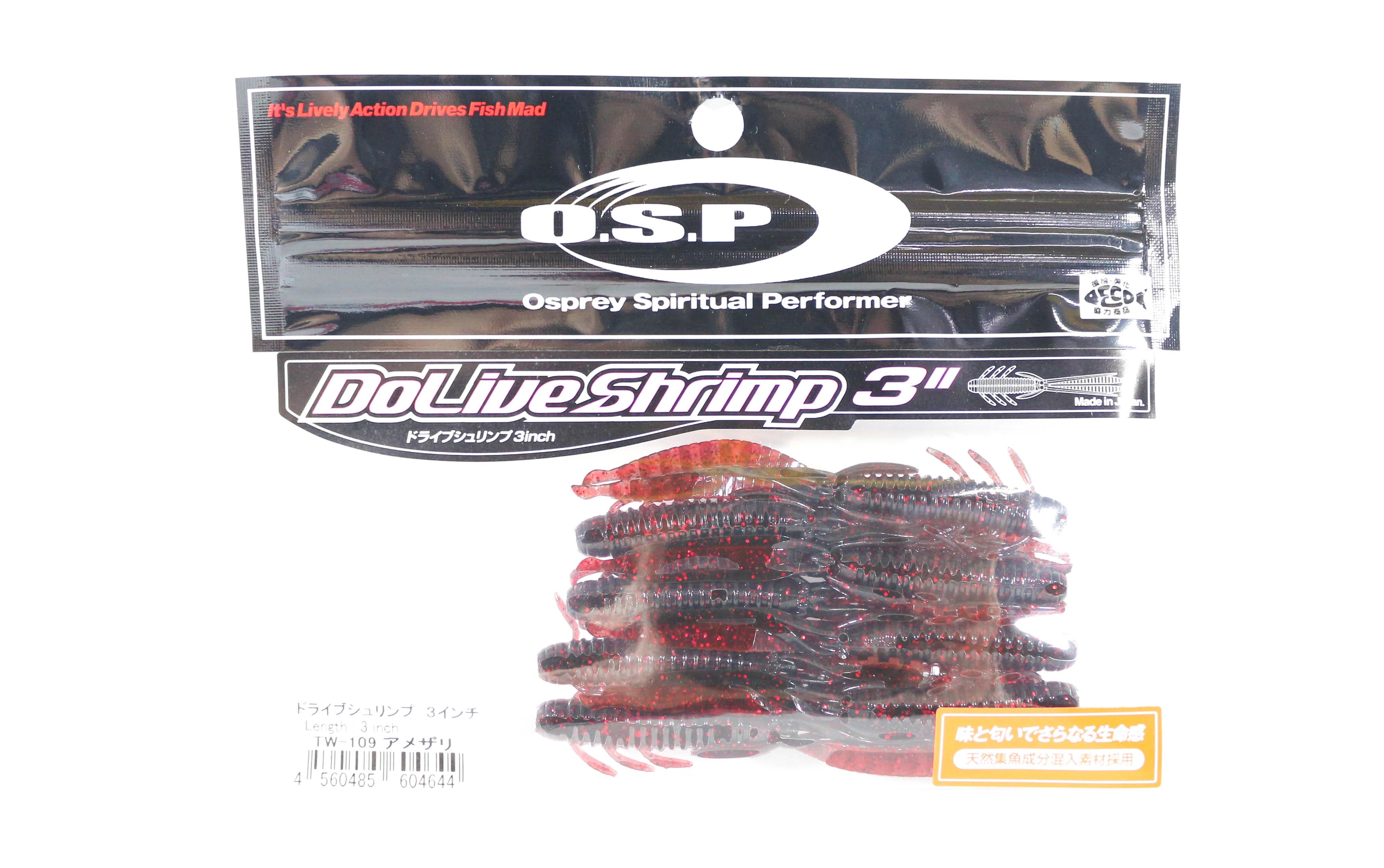 

OSP Soft Lure Dolive Креветка 3 дюйма TW-109 (4644)