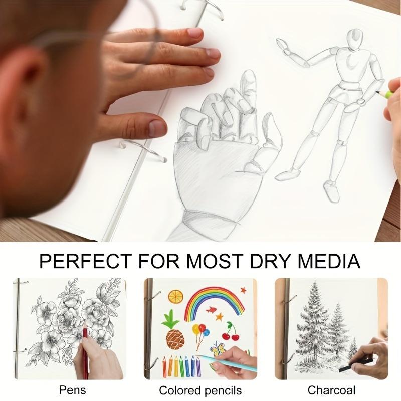 Premium A5 Watercolor Sketchbook - 160g/m² Removable Drawing Paper, For Artist Sketching, Painting, and Transferring Watercolor