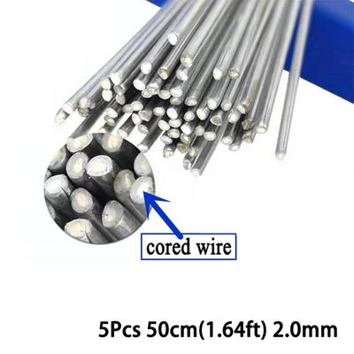 Power Tool-5Pcs Low Temperature Easy Melt Aluminum Welding Rods Flux Cored Wire 1.08/1.64ft
