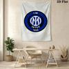 Inter Milan Logo Wallpaper Threepiece Set 1 Duvet Cover 2 Pillowcase Without Core Soft And Comfortable Duvet Cover And Pillowcase