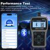 Skaner Bluetooth OBD2 Narzędzie Diagnostyczne, 3-w-1 Czytnik Kodów Błędów Silnika Samochodowego i Kasowanie Kodów Tester Akumulatora Samochodowego Skaner dla Samochodów Wszystkie OBDII od 1996
