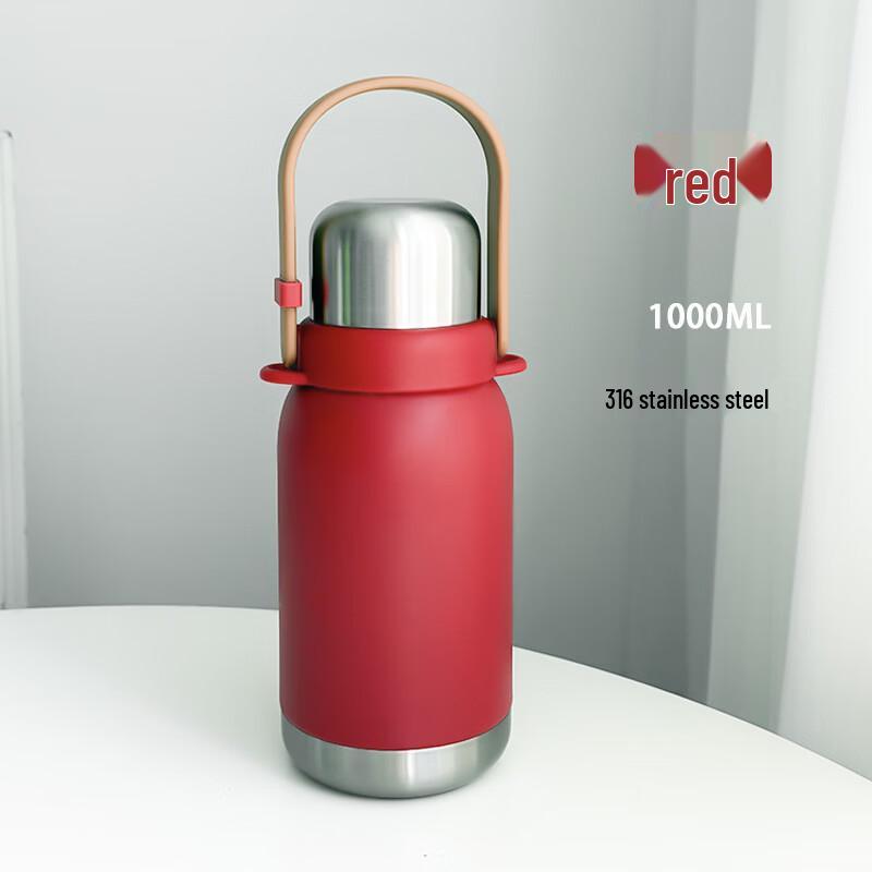 OLOEY Portable Stainless Steel Thermos Bottle