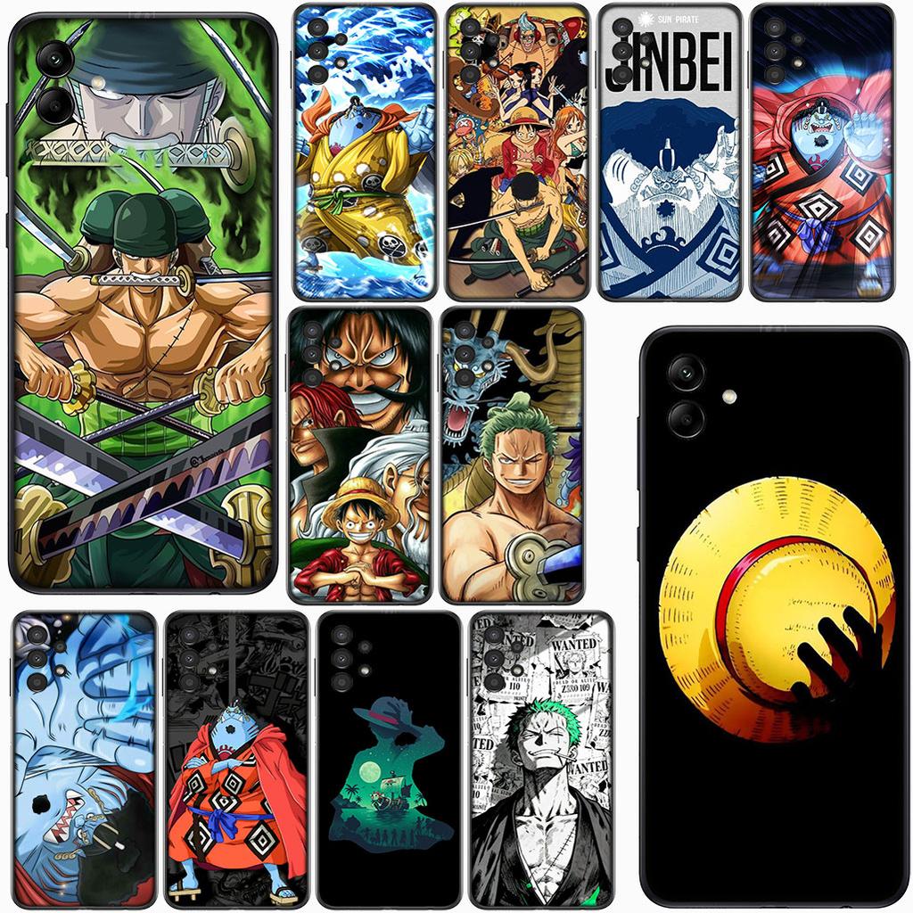 for Samsung Galaxy Note 20 Ultra 10 8 9 S10 Plus Lite S8 A70 A24 A25 A37 A57 A51 A7 Case Jinbe One Pieces Luffy Roronoa Zoro