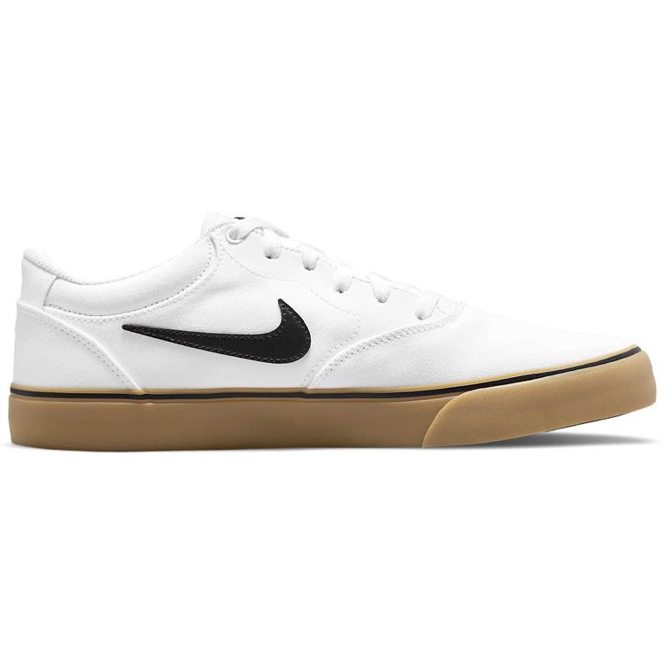 Nike SB Chron 2 Canvas White Gum Light Brown Black Unisex Skateboarding Shoes DM3494-101