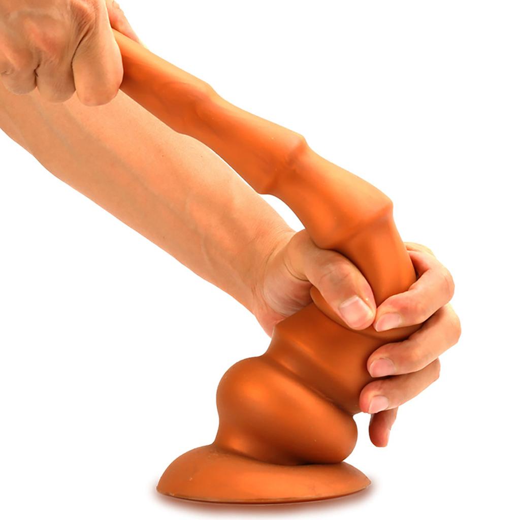 Tekutý silikon oversized pagoda anální kolík Dildos Soft penis anální dilatátor stimuluje řitní otvor a vagínu Sexuální hračky Big Dick anální kolík