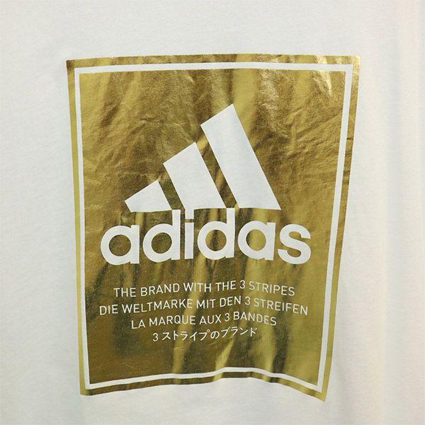 Adidas Print Short Sleeve T-shirt O White Men's Used
