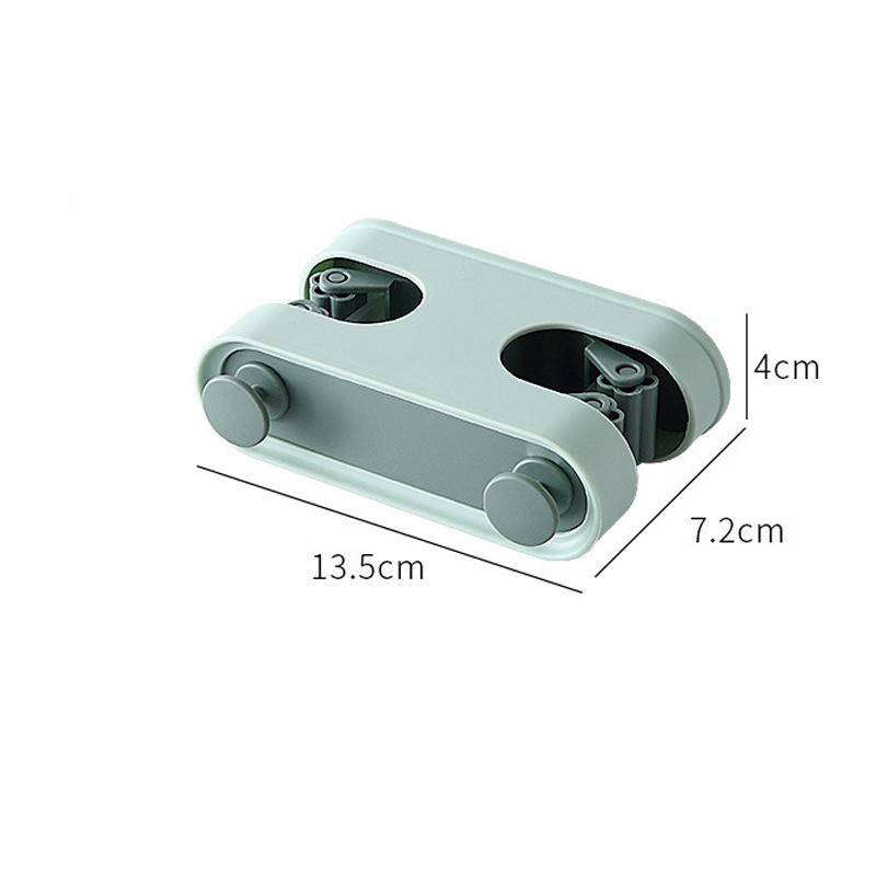 Bathroom Suction Wall Mounted Mop Organizer Holder Brush Broom Hanger Home Storage Rack Household Convenience Tools