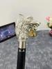 Chrome Wolf Handle Walking Stick Cane Vintage Victorian Style Walking Stick Gift