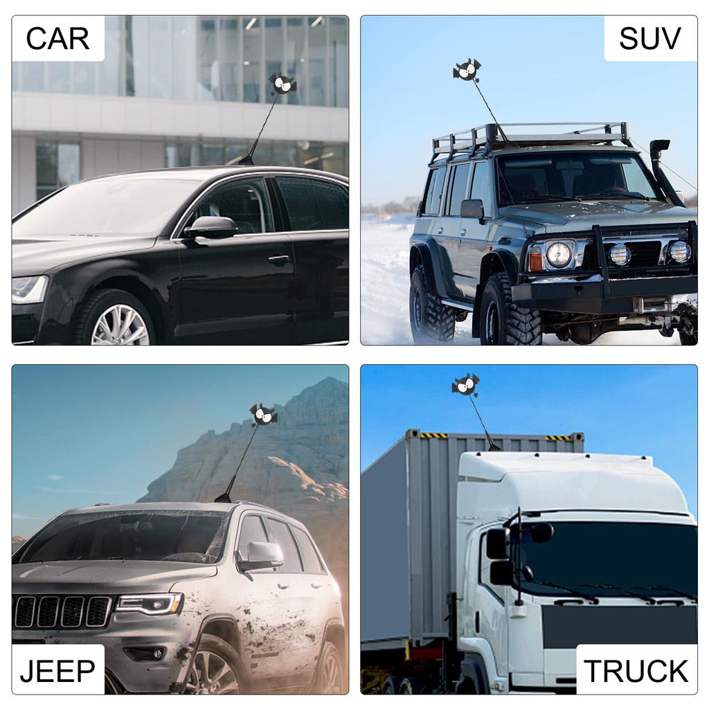 Cogeek Car Antenna Decoration Cute Cartoon Foam Antenna Ball G-kas20692