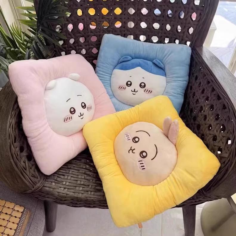Chiikawa Usagi Hachiware  Square Plush Cushion For Living Room Use Office