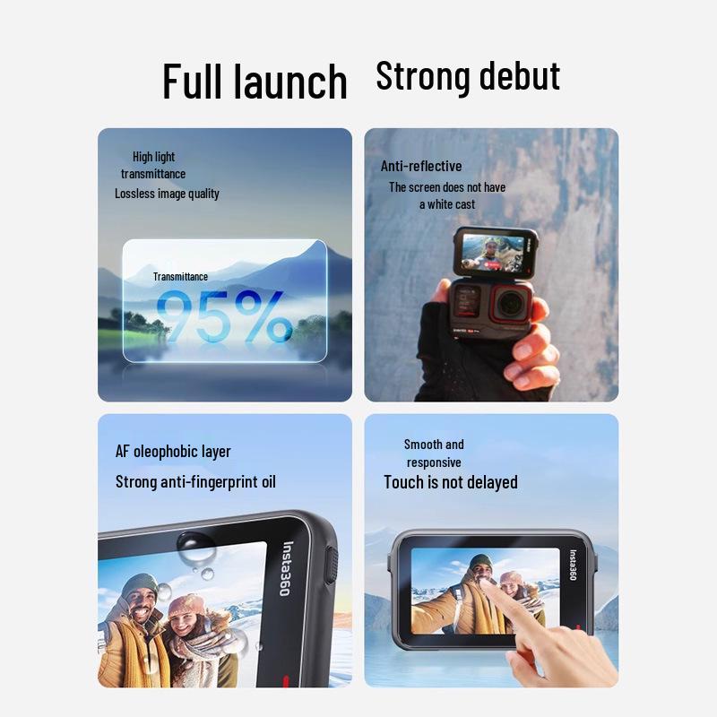 Insta360 Ace Pro Anti-reflective Lens & Screen Film ACE PRO 2 AR Film Set (Lens + Screens)