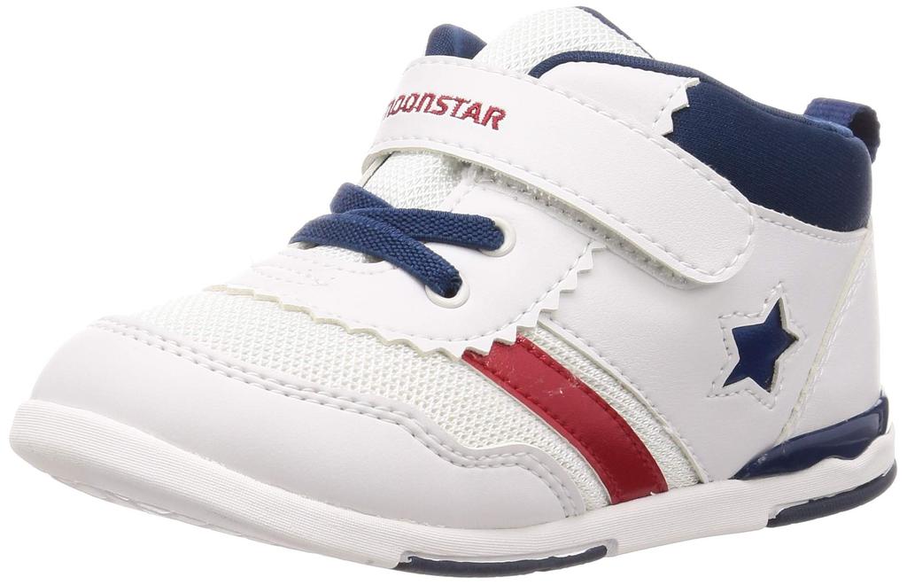 Baby Shoes High Cut Width Boys Girls Trico 2E [Moonstar] 13~18cm 0.5cm 13.5cm