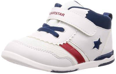 Baby Shoes High Cut Width Boys Girls Trico 2E [Moonstar] 13~18cm 0.5cm 13.5cm