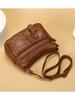 2026 New Stylish Versatile Women's Leather Shoulder Crossbody Bag for Mothers