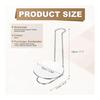 uxcell Spoon Rest Holder Stainless Steel Upright Rack Set with Ceramic Bowl, Compact Spoon Stand for Home Kitchen Restaurant Counter, Silver,