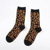 Christmas Gifts Comfortable Retro Breathable Harajuku Women Socks Skateboard Socks Leopard Print