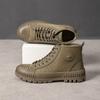 Scarpe da Uomo Trendy Stivali da Uomo Taglio Alto Calzature in Tela Offerte Originali Prezzo Basso Comode Casual Taglia 44 In Promozione Nuovo