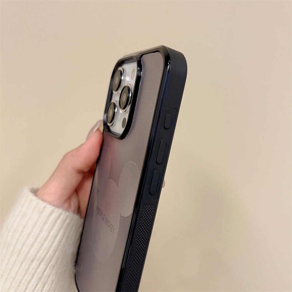 Phantom Dual-Color Cartoon Magnetic Case for iPhone 13/14/15/16 Pro/Pro Max