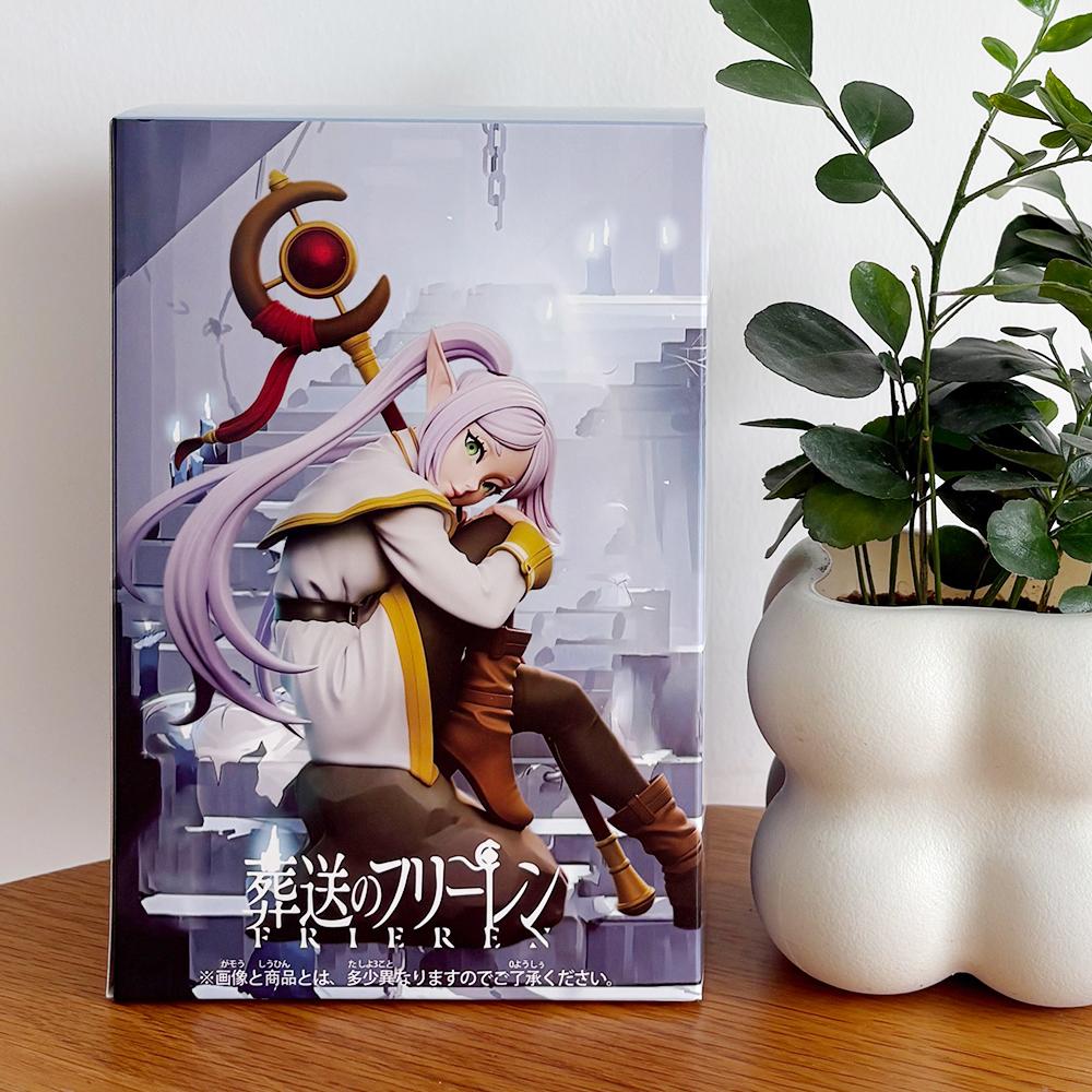 Frieren Girl Figure Frieren Beyond Journey'S End Elf Girl With Magic Staff Collectible Statue Desktop Decor For Anime Fans