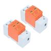 2Pcs SPD Surge Protective Devices AC Arrester Protector Home Circuit Breaker 2P 420V RMU1C6060kA