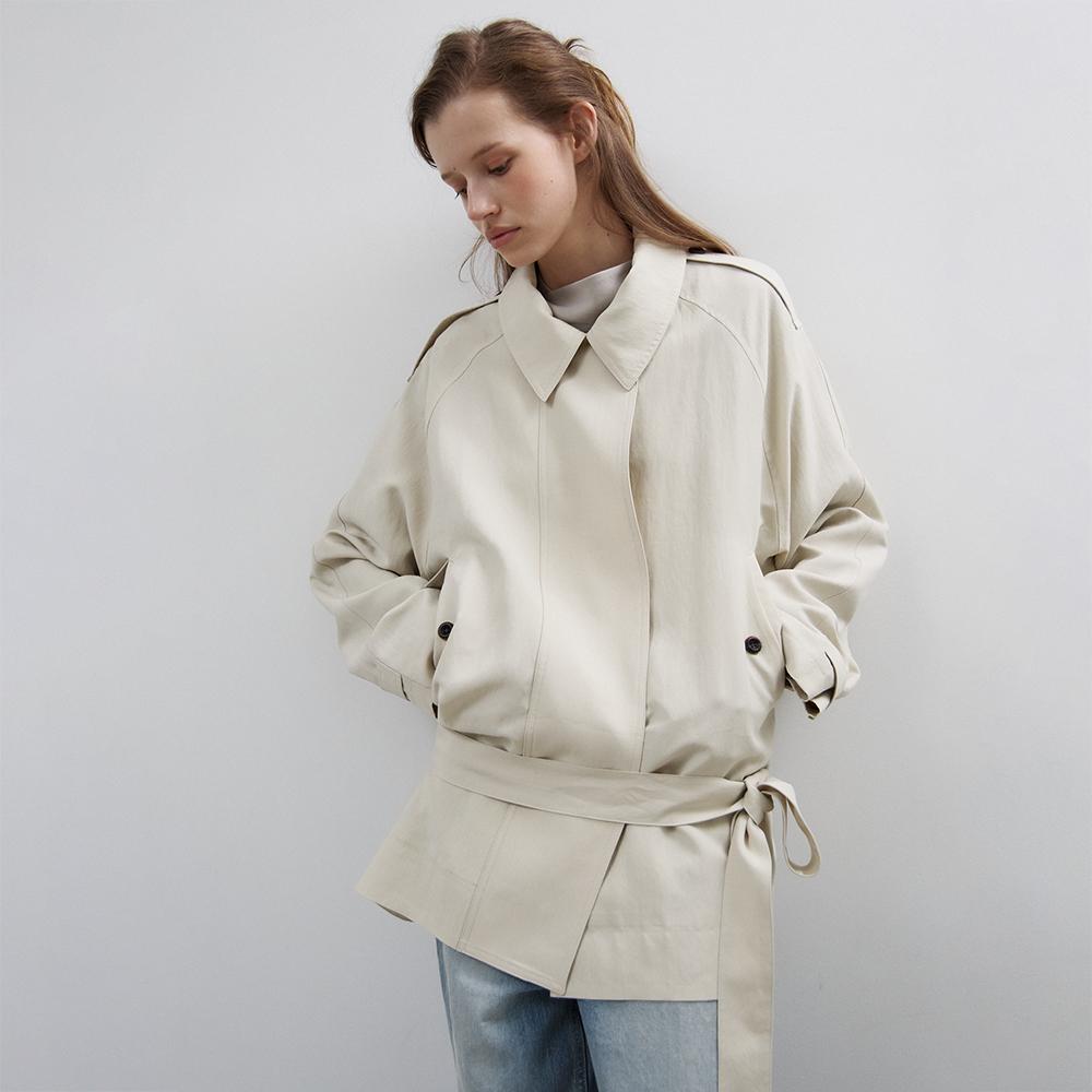 Noeud Raglan Hidden Trench (Beige)