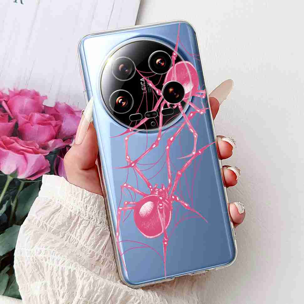Case For Xiaomi 14 Ultra Butterfly Silicone Soft Phone Cover For Xiaomi Mi 14 Mi14 Ultra Shockproof Back Fundas Xiaomi 14Ultra