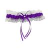 Wedding Leg Garter with Decorative Lace Rose and Bows, Versatile Leg Jewelry Accessory for Any Occasion