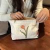 Fresh Floral Cosmetic Bag Travel Portable Storage Cosmetic Bag