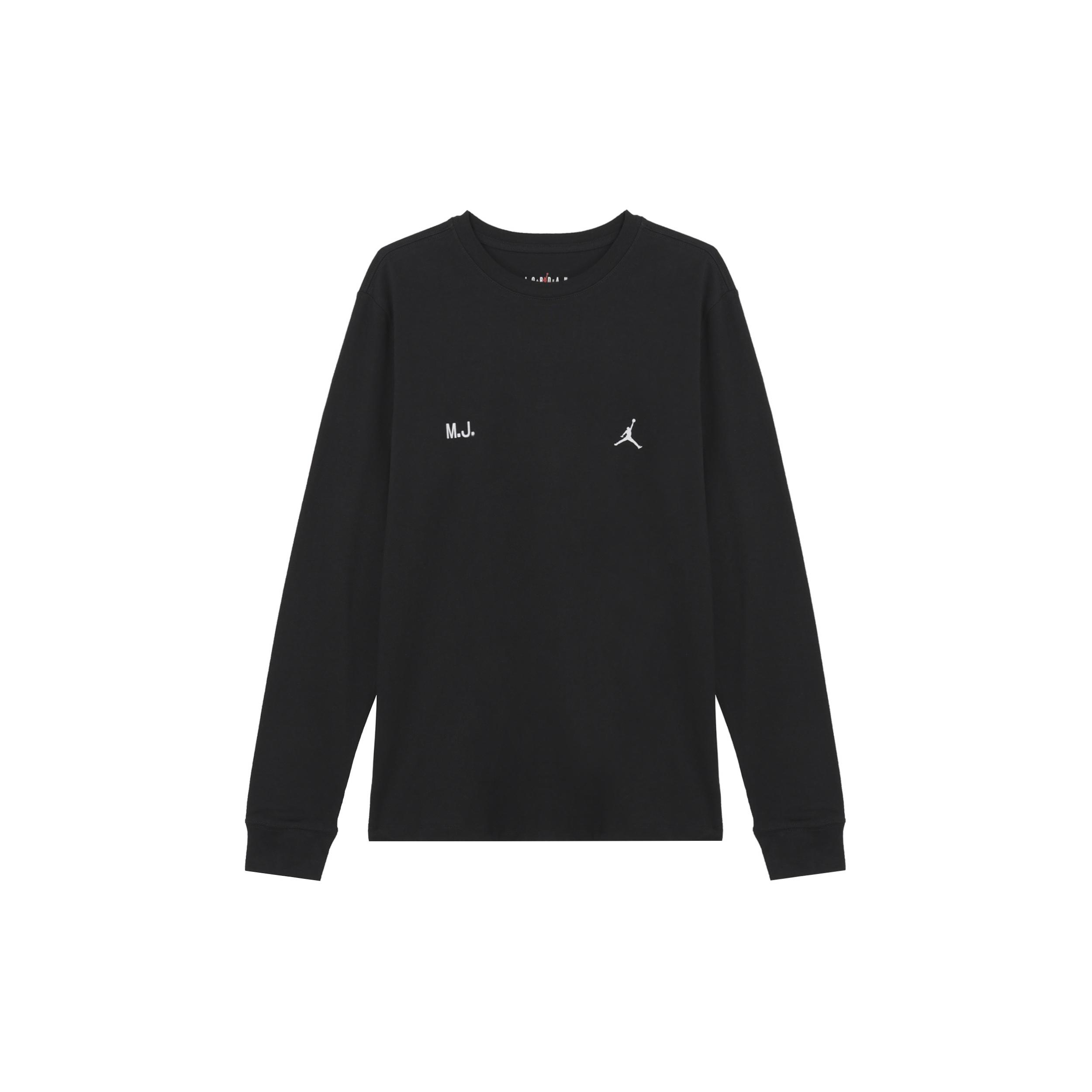 Air Jordan Flight Graphic Long Sleeve T-shirt Asia Sizing  Black  Men s FZ1935-010 L