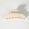 Vintage Big Pearl hair Grab Hair Jewelry Ornament Women Acetate Hair Clips  Styling