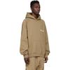 Fear of God Essentials Fleece Hoodie SS22 Unisex Hoodie Oak-Brown FOG-SS22-855