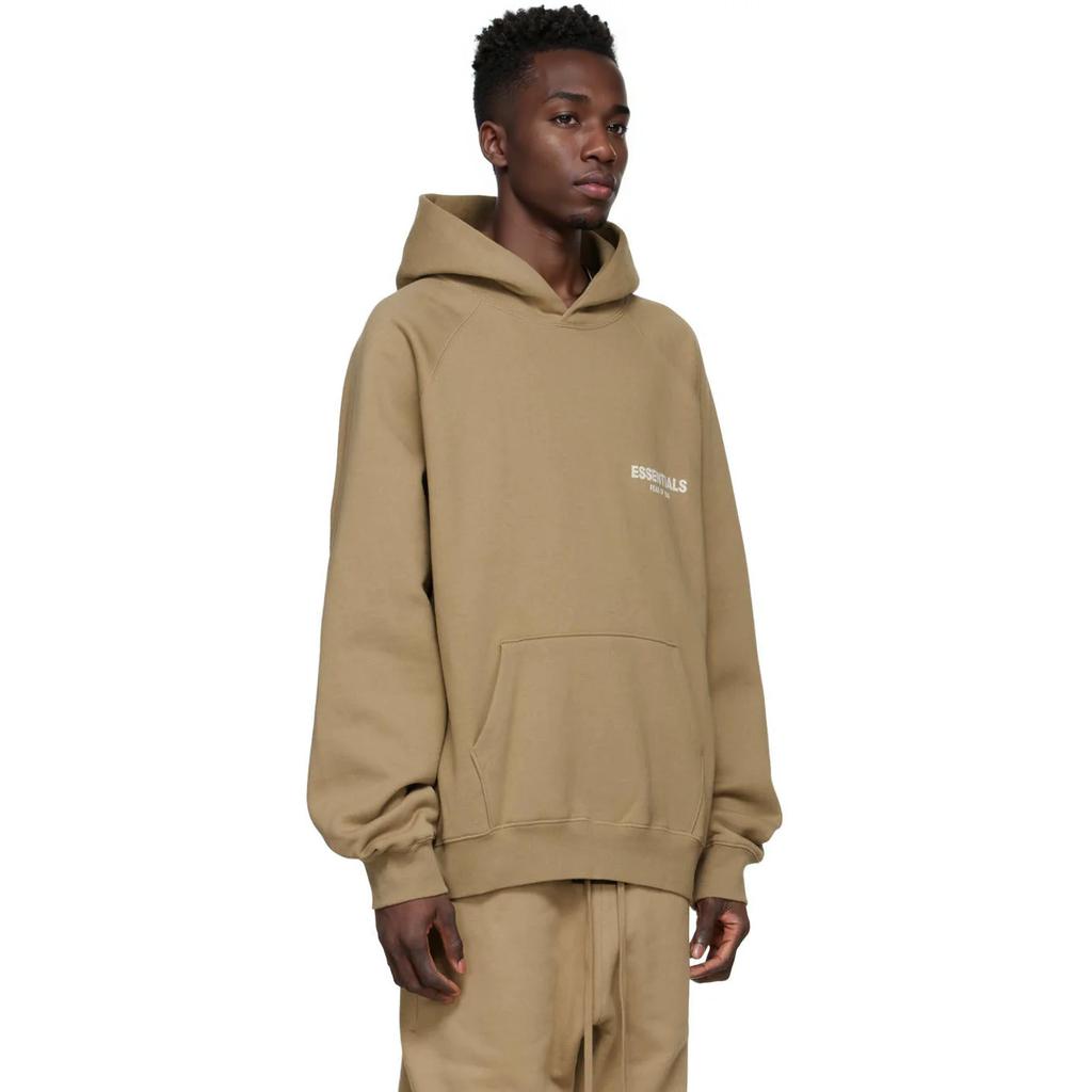 Fear of God Essentials Fleece Hoodie SS22 Unisex Hoodie Oak-Brown FOG-SS22-855