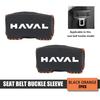 For Haval 2pcs Suede Car Seat Belt Buckle Cover Soft Anti Drop Protector H6 Dargo M6 H9 H6S F7 F7X Jolion X DOG XY