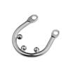 Flat Chastity Lock for Men Metal Chastity Devices Urethral Plug High Comfort Anti Cheating Dormant Lock Sex Toy for Couple SM