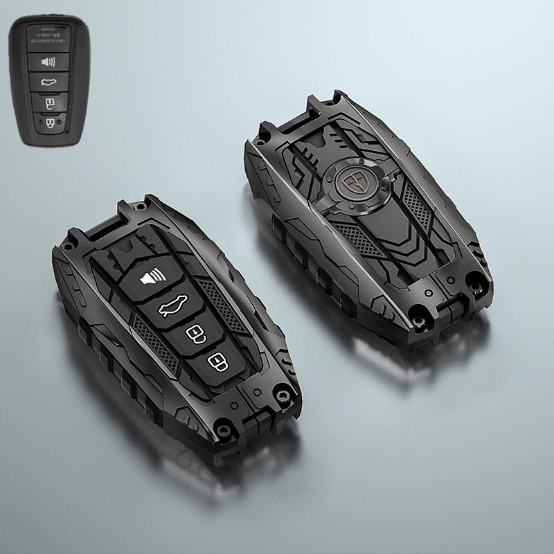 Zinc Alloy Car Key Cover Case For Toyota Bz3 Asia Dragon Car Shell Yize C-Hr Prado Sienna Crown Kluger Harrier