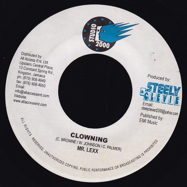 

7inch Record MR. LEXX / MR. G - Clowning / Corney Toe NONE Studio 2000 2005 Jamaica Reggae, Ska & Dub Used